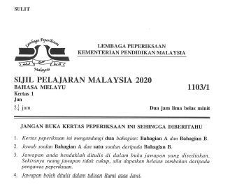 Contoh soalan ujian lisan spm 2021